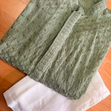 Men's Shalwar Kameez - Sage Green