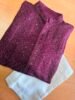 Men's Shalwar Kameez - Plum Purple
